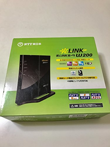 NTT西日本 光LINKルータ W200 i8my1cf 高速ワイヤレスブロードバンドルーター「光LINK(リンク)ルータ W